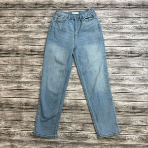 Cello High Rise Straight Leg Jeans Light Wash Stretch Women’s 5